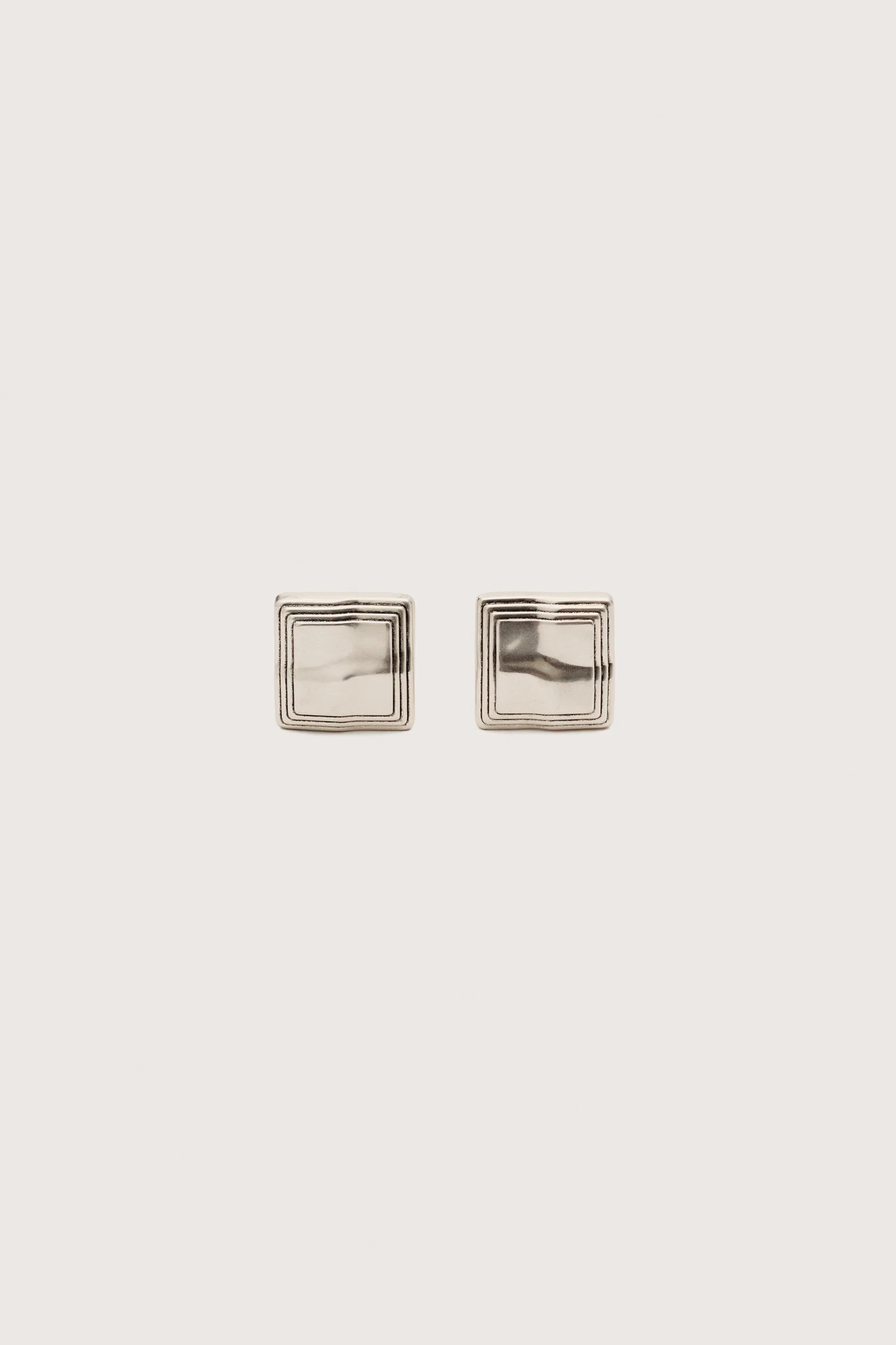 Asymmetric Frame Earring - Image 3