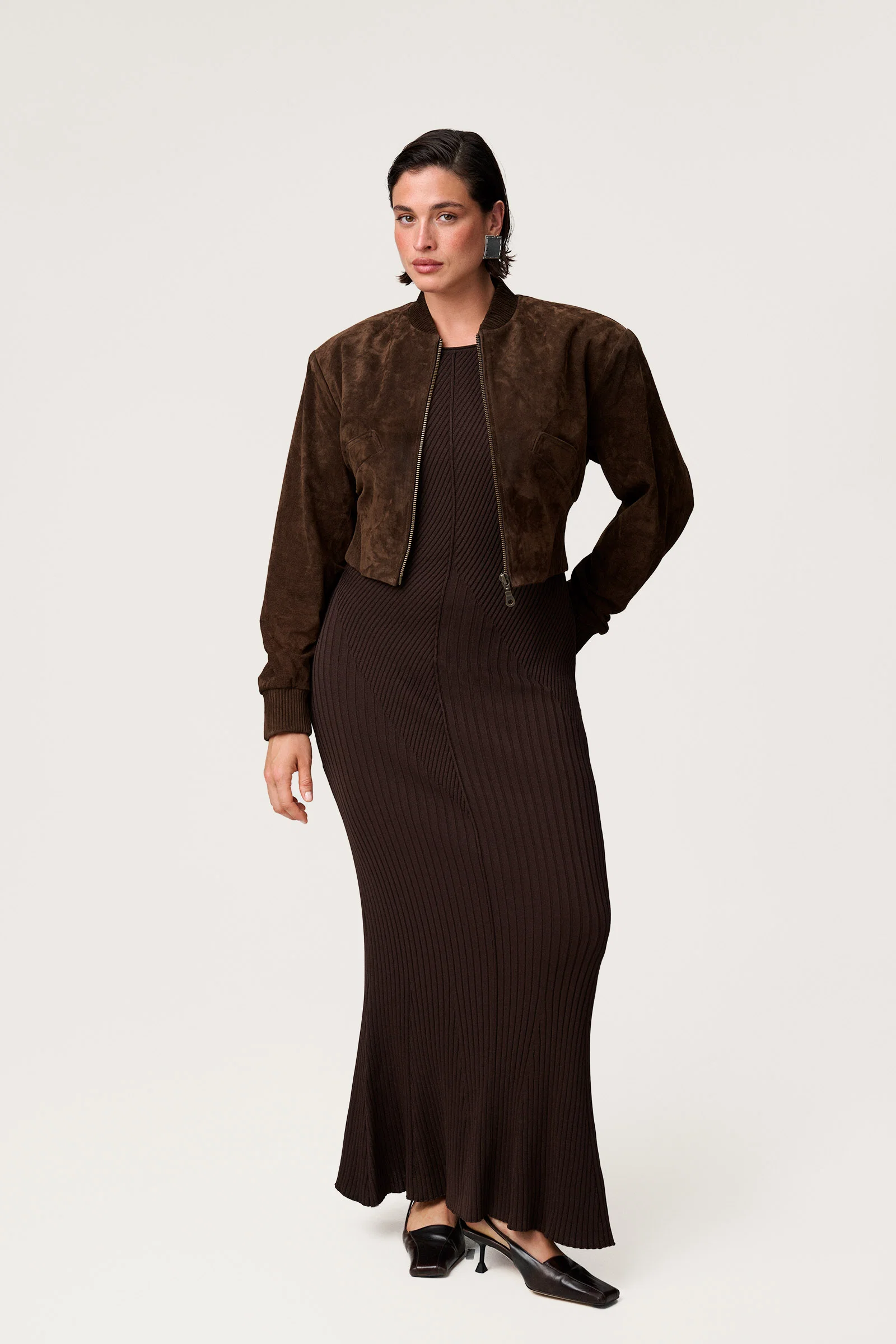 Brixen Cropped Jacket - Image 11