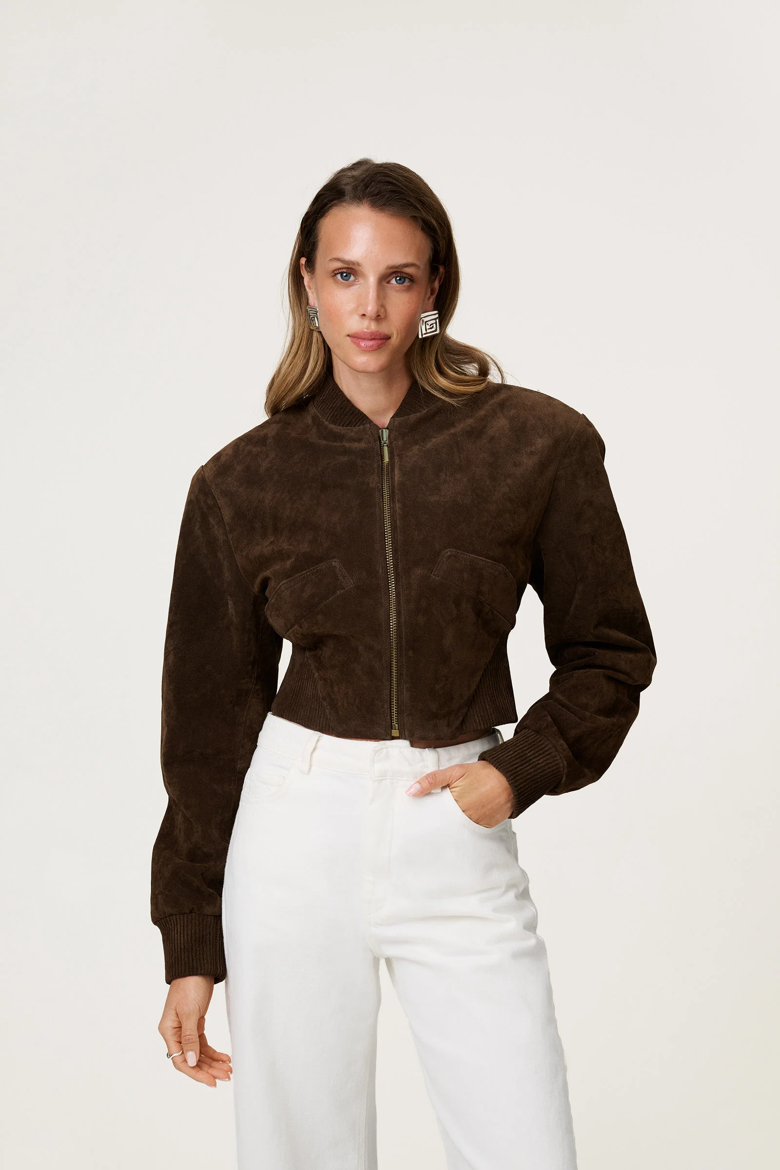Brixen Cropped Jacket - Image 5