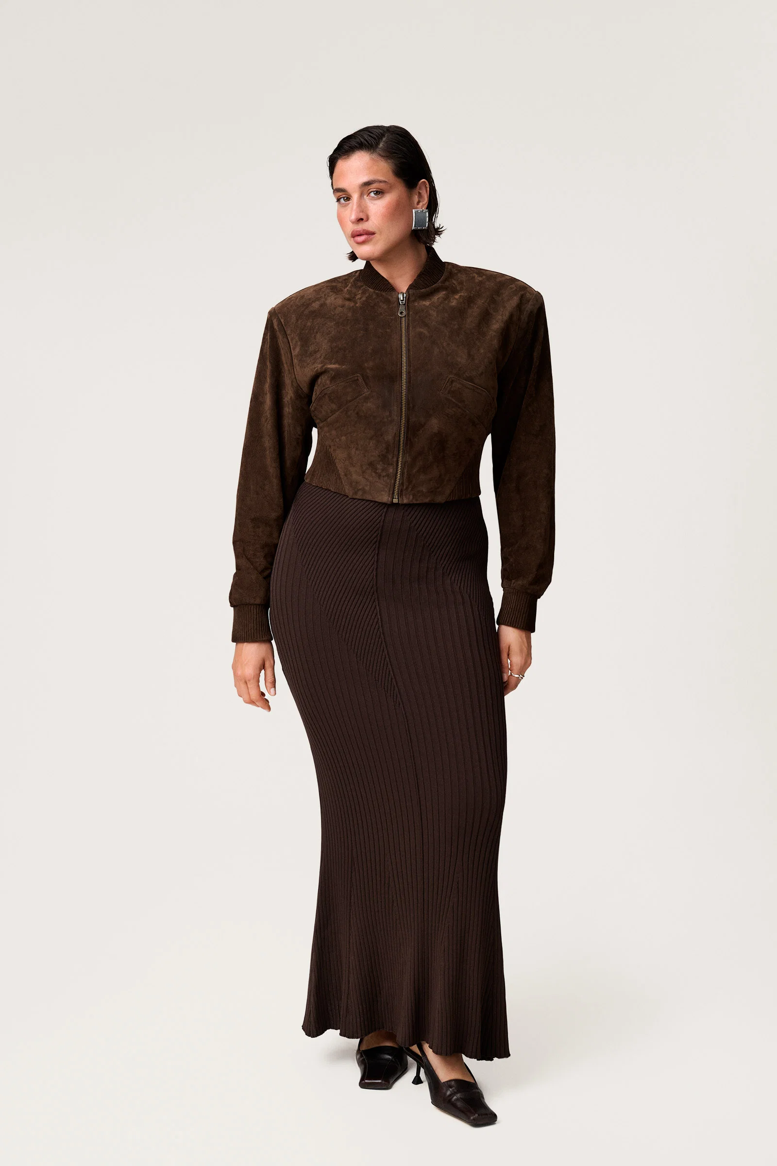 Brixen Cropped Jacket - Image 8
